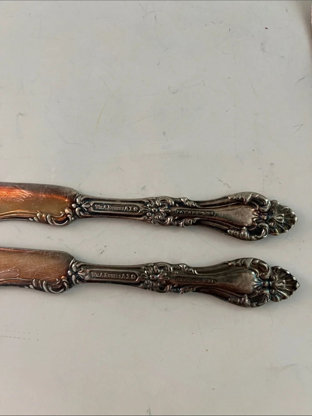 Rogers Oxford Silverplate Dinner Forks & Butter Spreaders